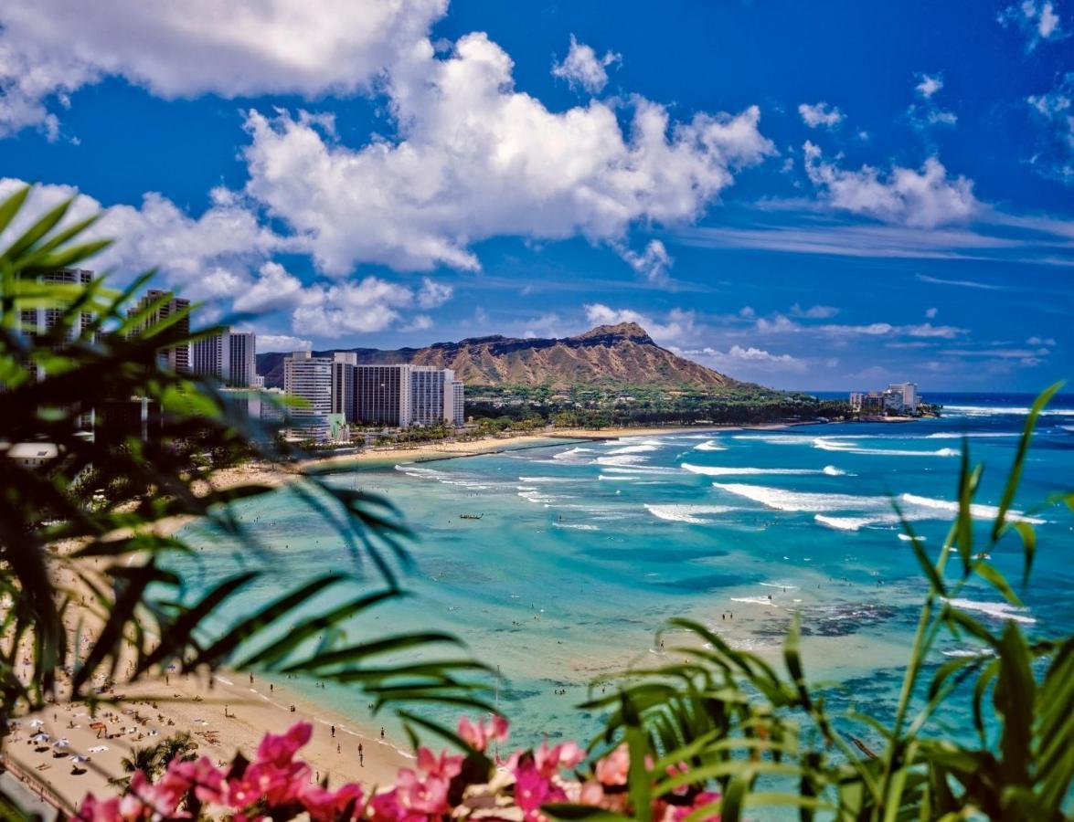 Beautiful Mountain View In Waikiki Sunset With Parking Lägenhet Honolulu Exteriör bild